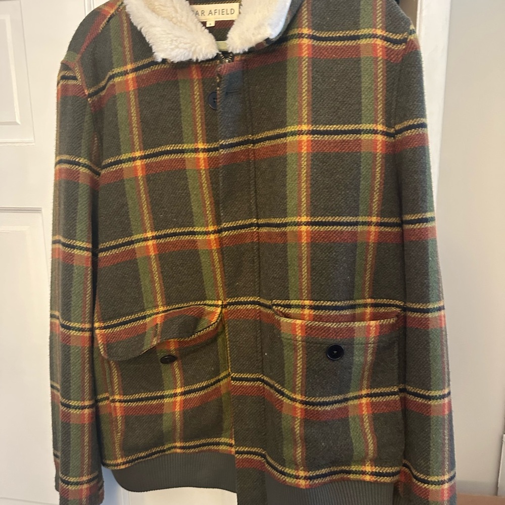 Far Afield Men's Plaid Jacket - Green, Red, Yellow